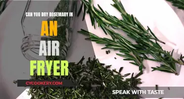 Air-Fryer Rosemary Drying: A Quick, Easy Guide