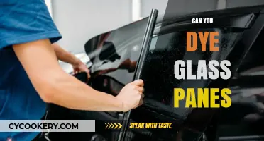 Dyeing Glass Panes: A Creative Way to Add Color