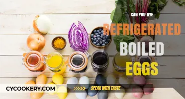 Dyeing Refrigerated Boiled Eggs: Tips for Vibrant Easter Creations