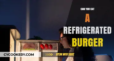 Refrigerated Burger Safety: Can You Eat It After Chilling?