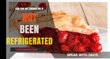 Can Cherry Pie Be Eaten Safely Without Refrigeration? Find Out!