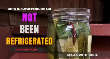 Can You Eat Unrefrigerated Claussen Pickles? Safety Tips Revealed