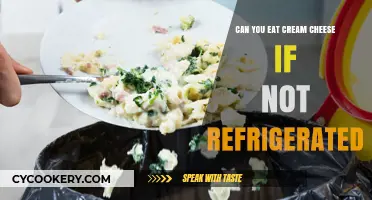 Can You Eat Cream Cheese Left Unrefrigerated? Risks Explained