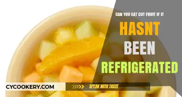 Can You Eat Cut Fruit Left Unrefrigerated? Safety Tips Revealed