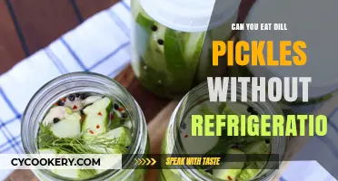 Dill Pickles Unrefrigerated: Safe to Eat or Risky Choice?
