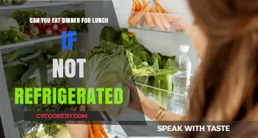Can You Safely Eat Dinner for Lunch Without Refrigeration?
