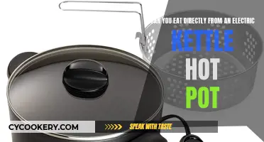 Electric Kettle Hot Pots: Safe for Direct Dining?