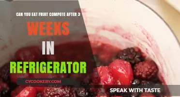 Is Fruit Compote Still Safe to Eat After 3 Weeks in the Fridge?
