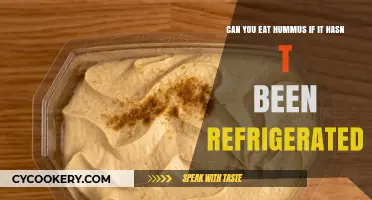 Can Unrefrigerated Hummus Be Safely Eaten? Storage Tips Revealed