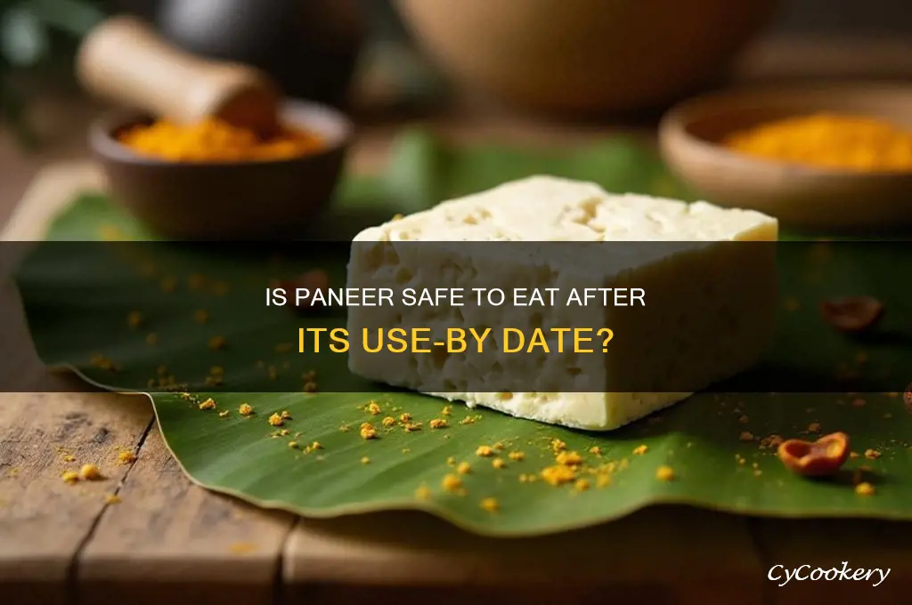 can you eat paneer past its use by date
