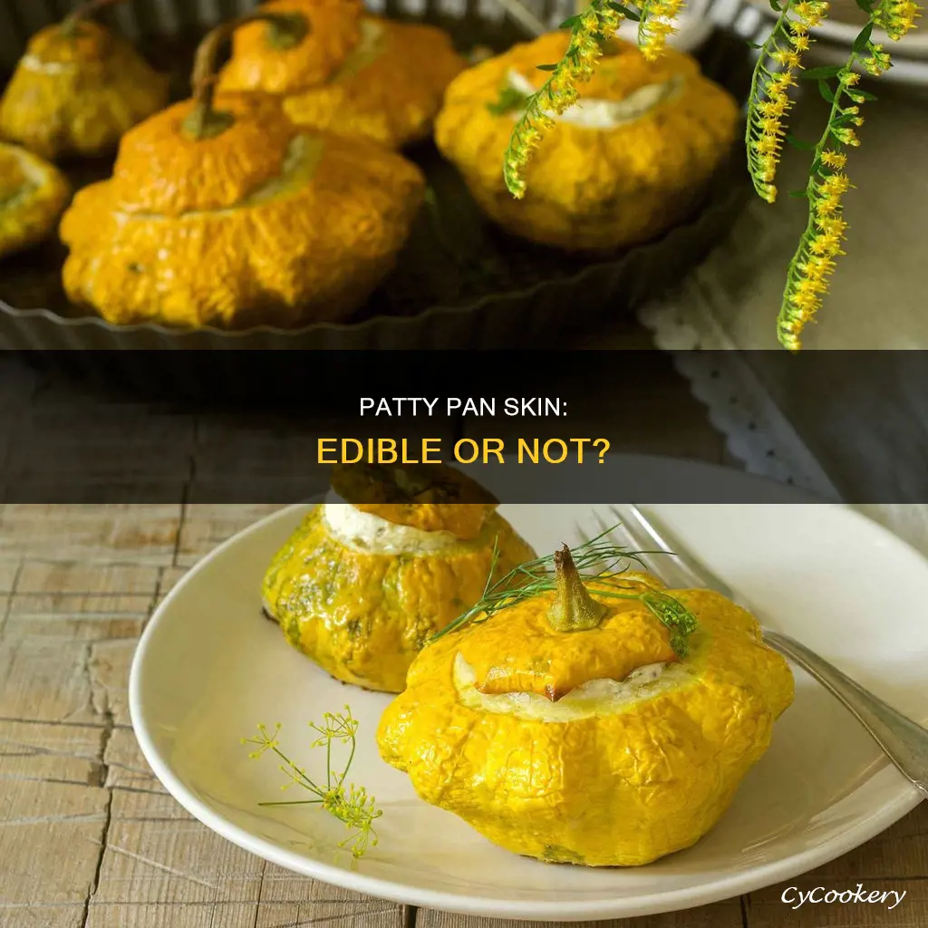 can you eat patty pan skin