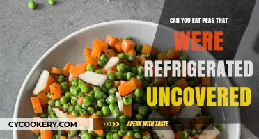 Uncovered Refrigerated Peas: Safe to Eat or Toss?