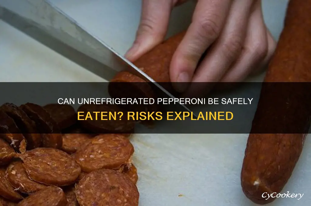 can you eat pepperoni if it isn