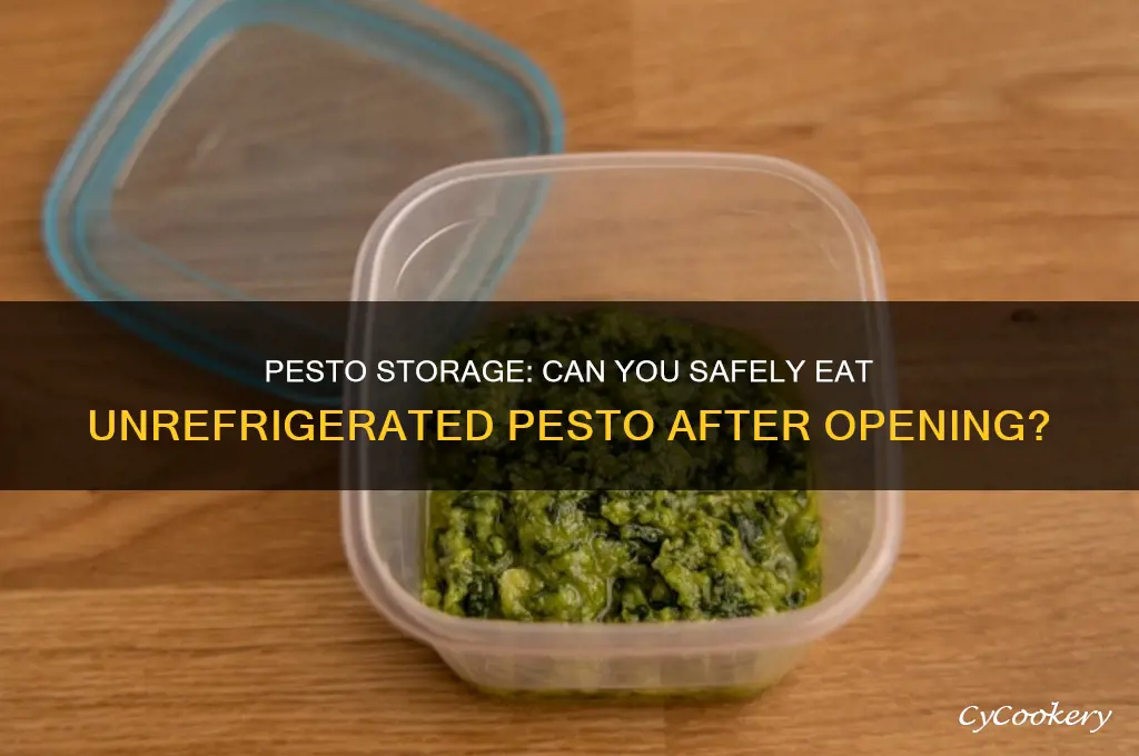 can you eat pesto if you don