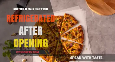 Is It Safe to Eat Unrefrigerated Pizza After Opening?