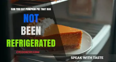 Is Unrefrigerated Pumpkin Pie Safe to Eat? Find Out Now