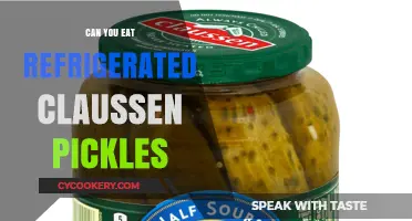 Can You Eat Refrigerated Claussen Pickles? A Crunchy Guide