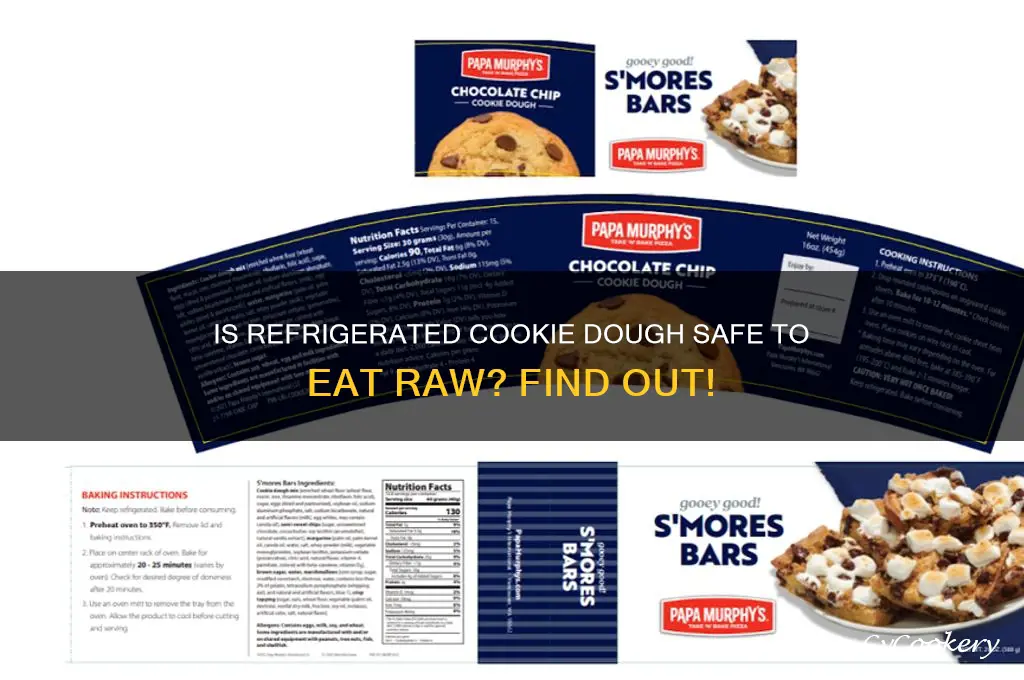 can you eat refrigerated cookie dough