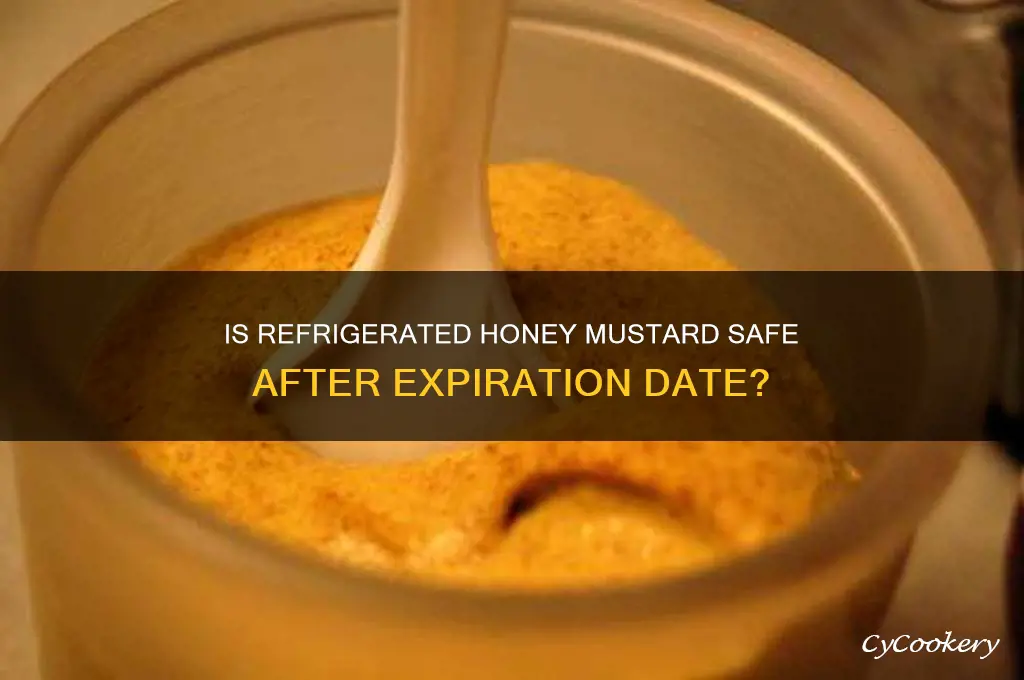 can you eat refrigerated honey mustard after expiration date