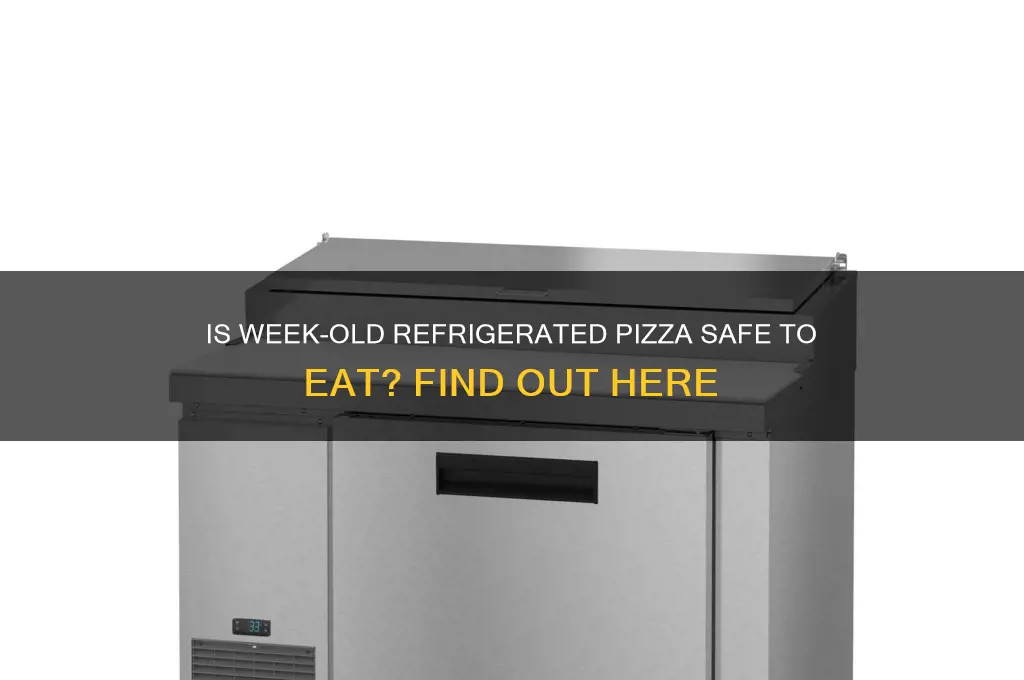can you eat refrigerated pizza after a week