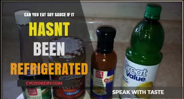 Unrefrigerated Soy Sauce: Safe to Eat or Risky Business?