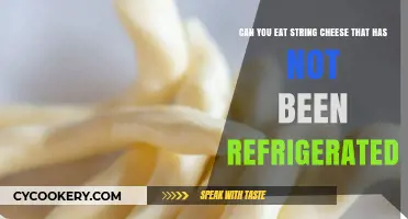 Unrefrigerated String Cheese: Safe to Eat or Risky Snack?