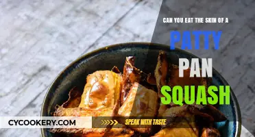 Should You Eat Patty Pan Squash Skin?