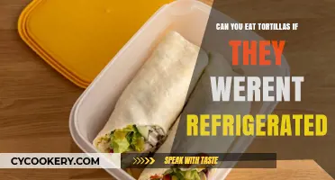 Unrefrigerated Tortillas: Safe to Eat or Risky Choice?