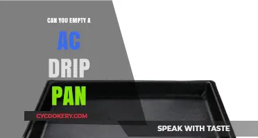 How to Drain Your AC Drip Pan
