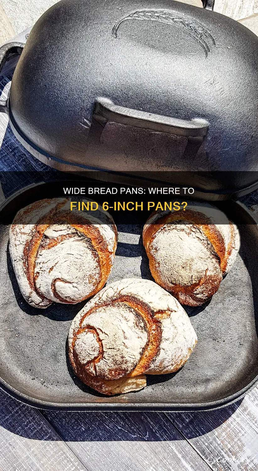can you find a 6 wide bread pan