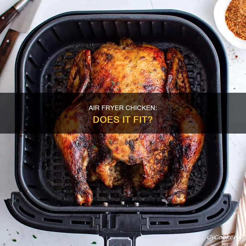 can you fit a chicken in an air fryer