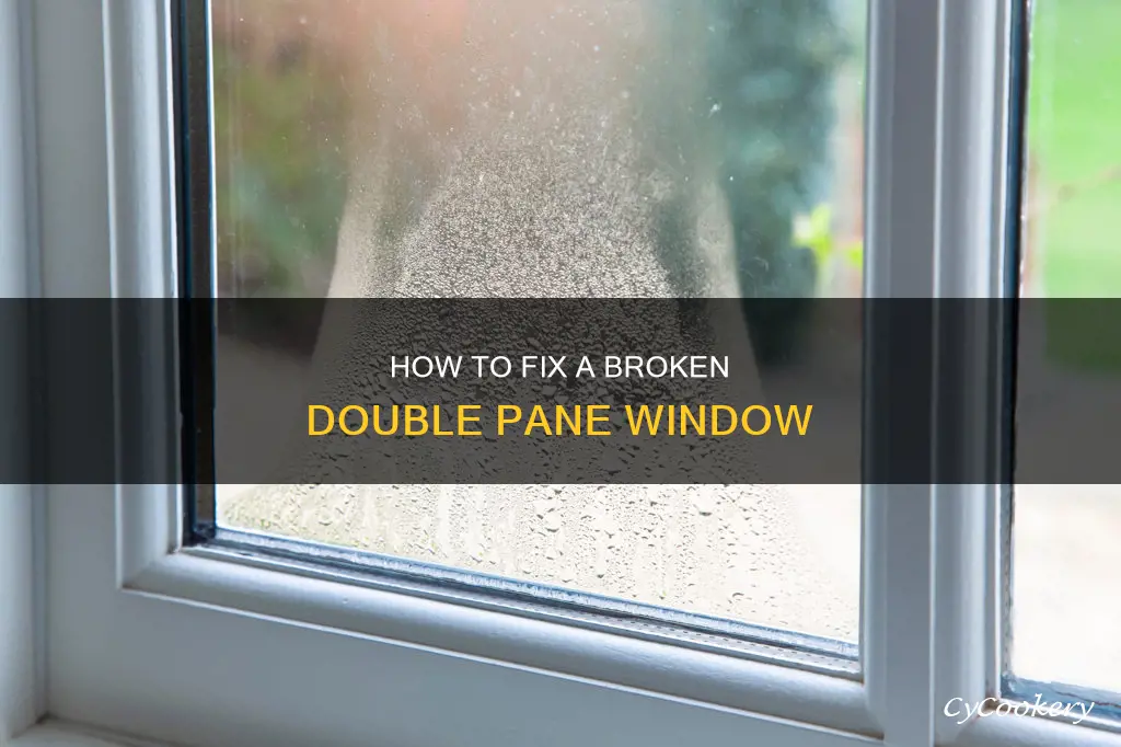 can you fix a broken double pane window