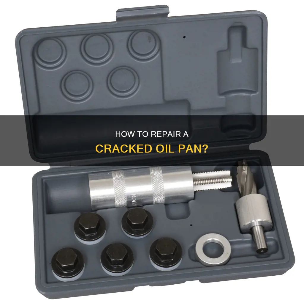 can you fix a cracked oil pan
