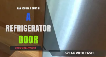 How to Repair a Dent in Your Refrigerator Door: Quick Fixes