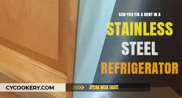 How to Repair Dents in Stainless Steel Refrigerators: A DIY Guide