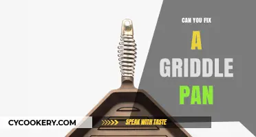 How to Repair Your Griddle Pan at Home