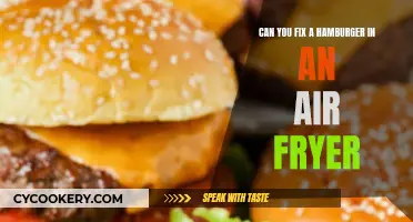 Air Fryer Hack: Hamburger Perfection