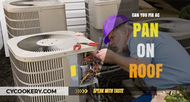 How to Fix an AC Pan on the Roof?