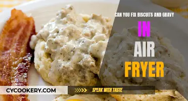 Air Fryer Biscuits and Gravy: Quick Fix Breakfast