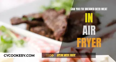 Air-Fryer Breaded Deer Meat: A Quick Fix?