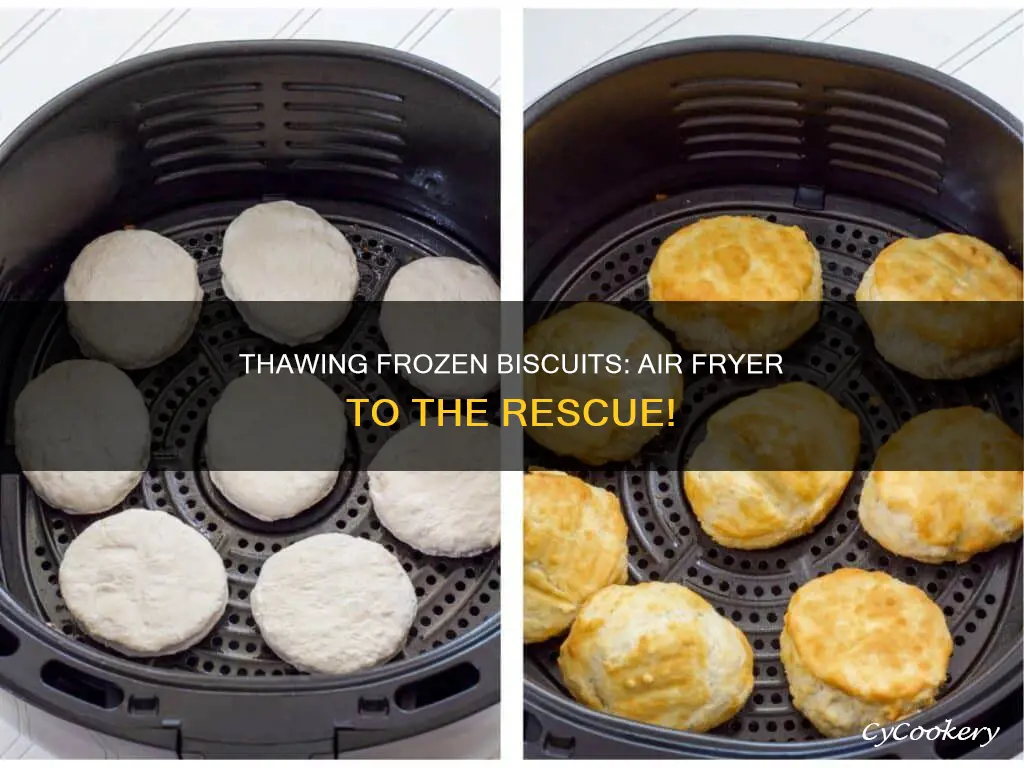 can you fix frozen biscuits in air fryer