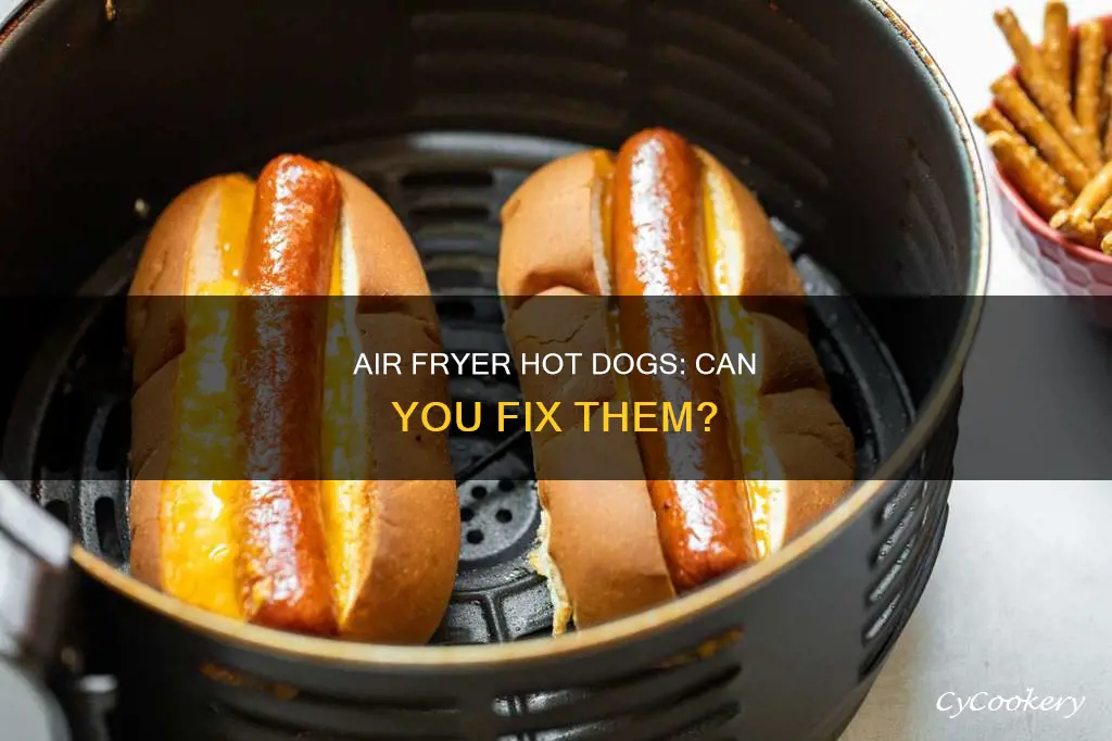 can you fix hot dogs in air fryer