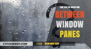How to Fix Moisture Between Window Panes?