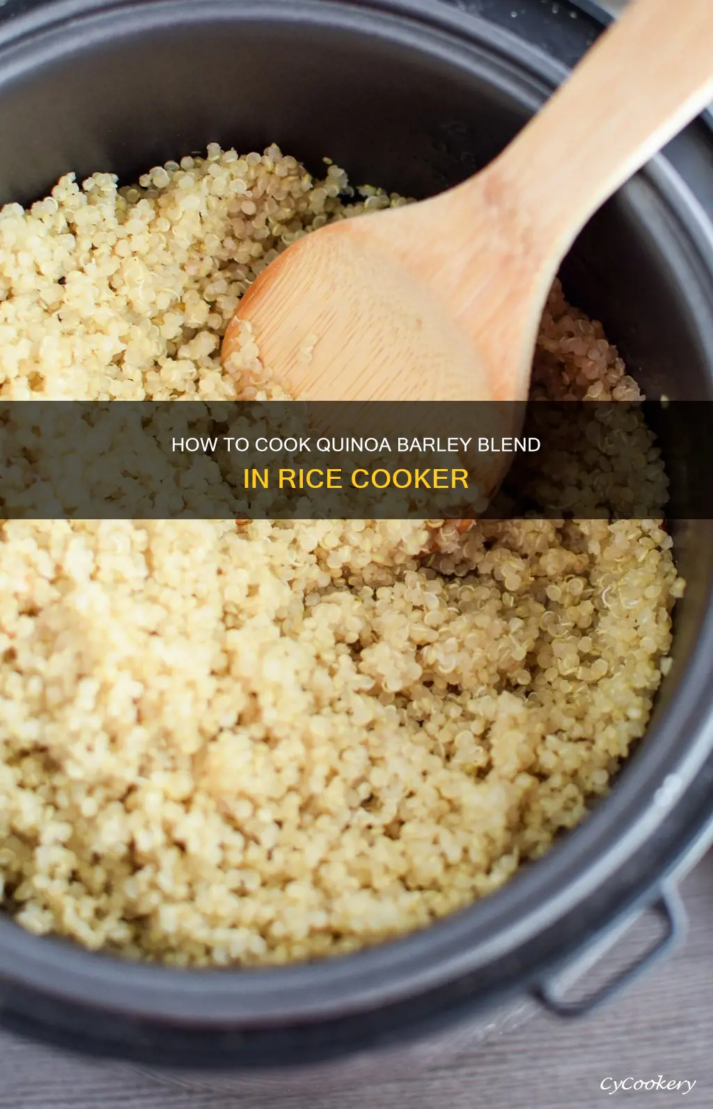 can you fix quinoa barley blend in a rice cooker