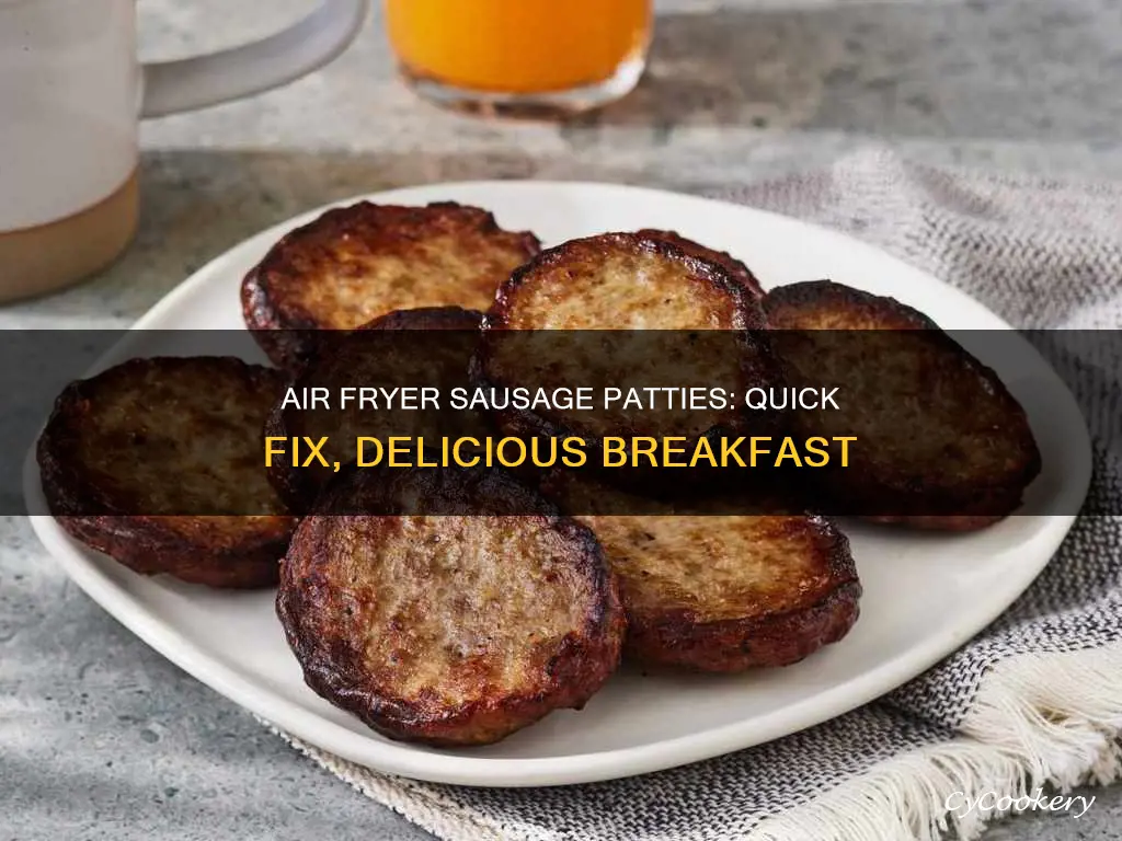 can you fix sausages patties in air fryer