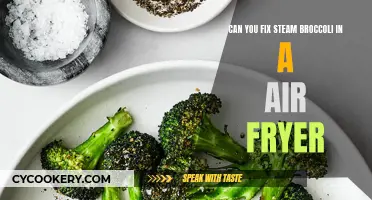 Steaming Broccoli: Air Fryer Magic in Minutes