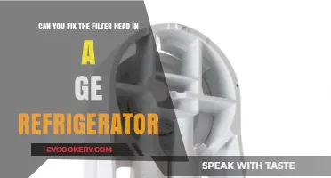 How to Repair a GE Refrigerator Filter Head: A DIY Guide