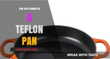 Flambéing and Teflon: A Safe Combination?