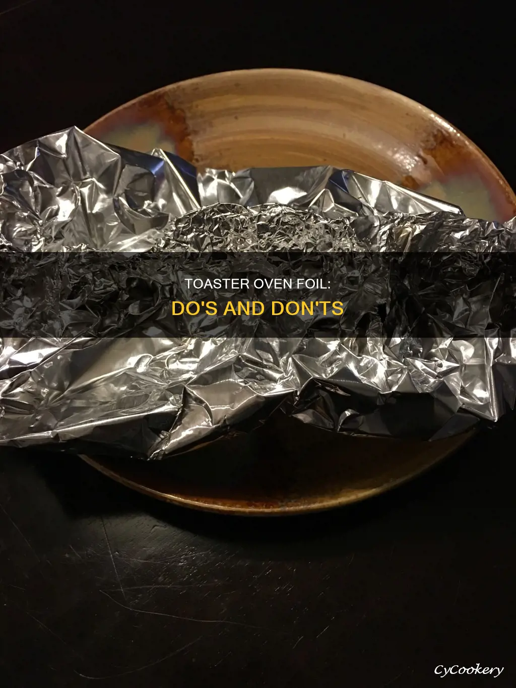 can you foil line pan in breville toaster oven