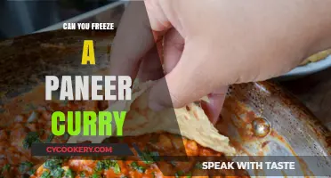 Freezing Paneer Curry: A Smart Way to Preserve Your Favorite Dish